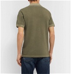 Belstaff - Slim-Fit Logo-Embroidered Cotton-Piqué Polo Shirt - Green