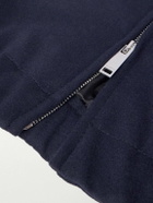 Incotex - Virgin Wool-Blend Bomber Jacket - Blue