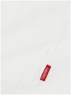 Cherry Los Angeles - Logo-Appliquéd Garment-Dyed Cotton-Jersey T-Shirt - White