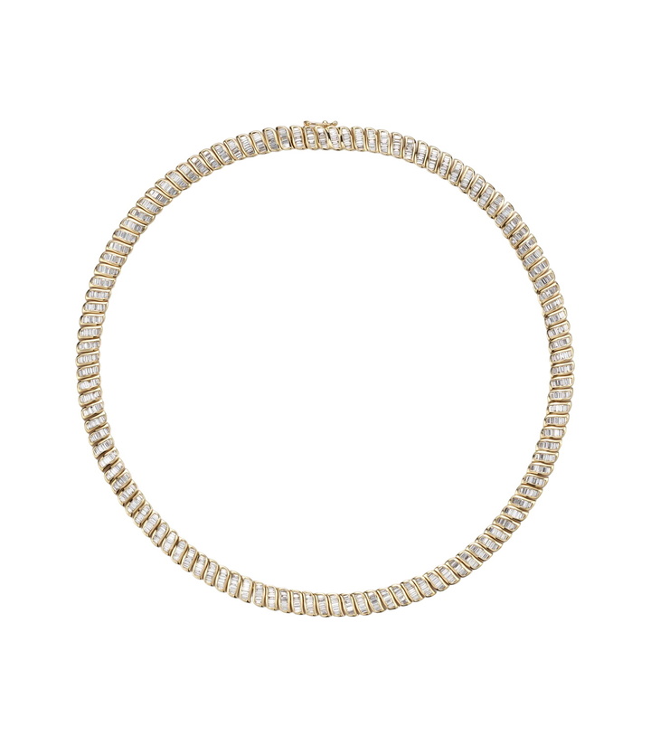 Photo: Anita Ko Zoe 18kt gold choker with diamonds