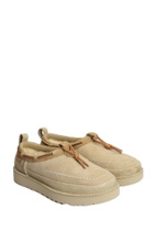 UGG Tasman Crafted Loafers In Beige Suede