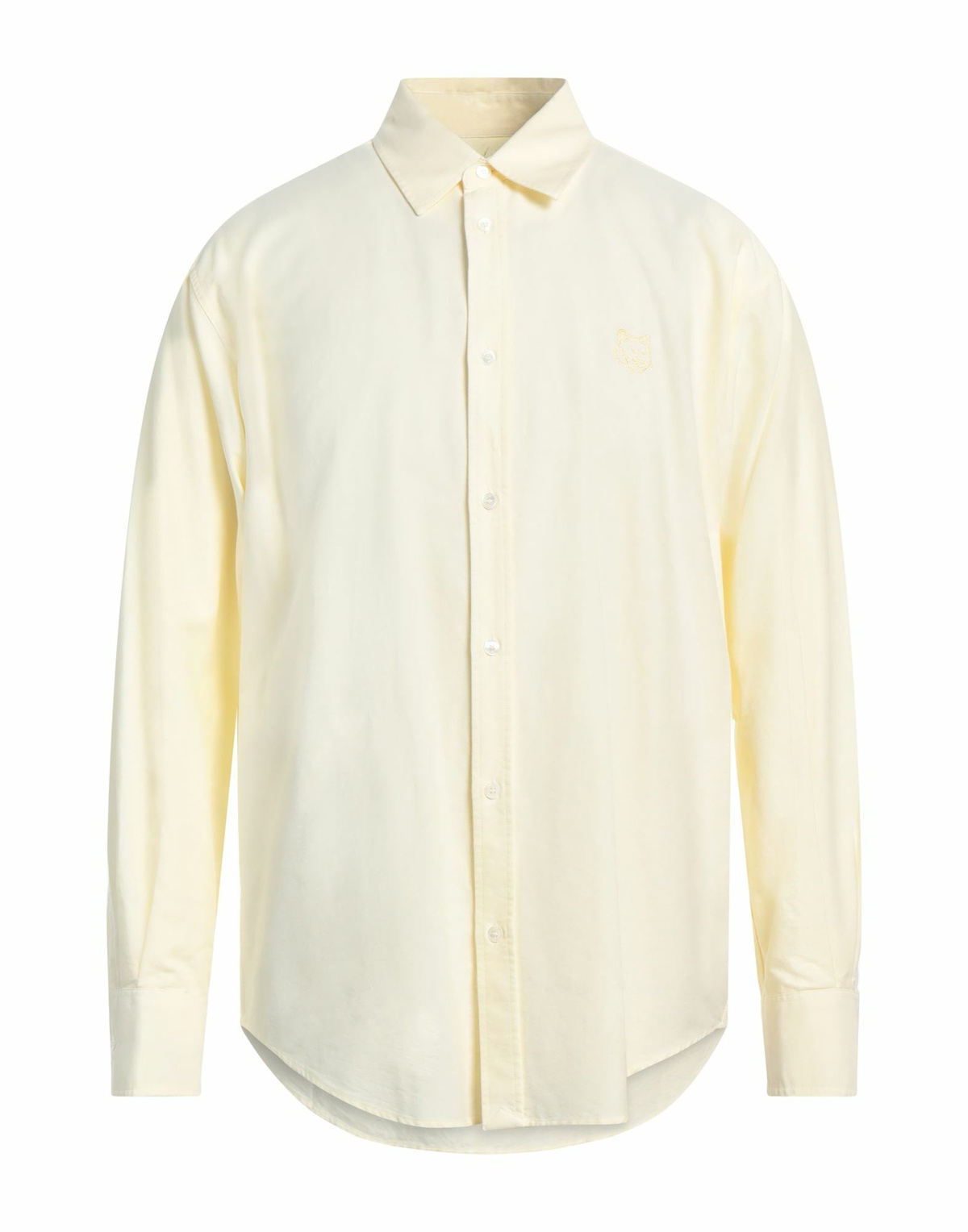 Maison Kitsuné Mens Shirt Pastel in Yellow
