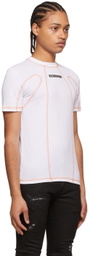 Just Cavalli White Polyester T-Shirt