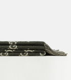 Gucci GG wool and cashmere blanket