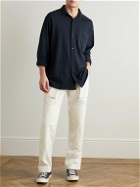Ninety Percent - Organic Cotton-Jersey Shirt - Blue