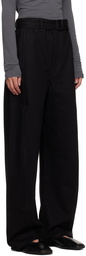 LEMAIRE Black Belted Jeans