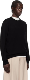 Guest in Residence Black Allday Crew Sweater