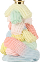 James Shaw Multicolor Plastic Baroque Candle Holder