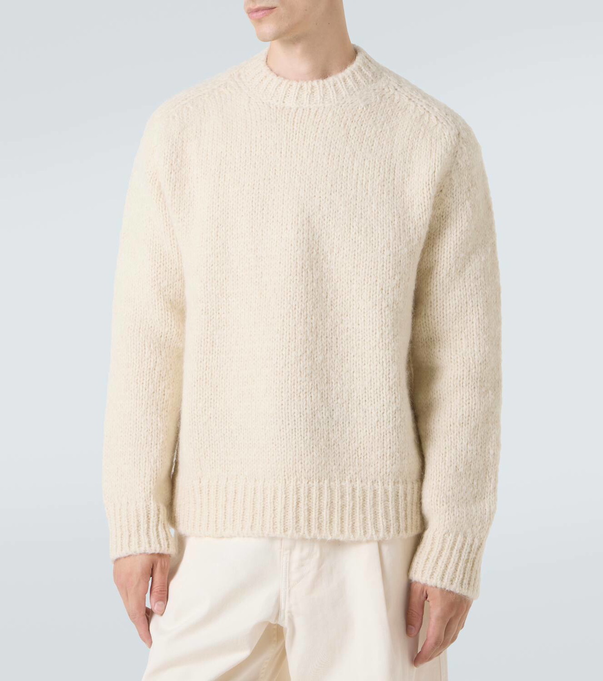 Jil Sander Mohair and alpaca-blend sweater Jil Sander