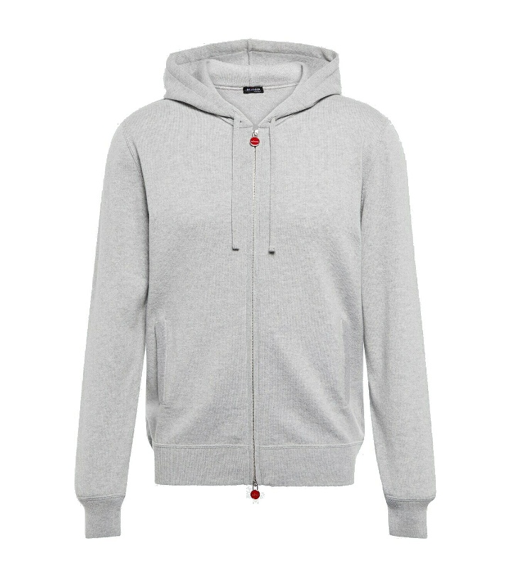 Photo: Kiton - Zip-up cashmere hoodie