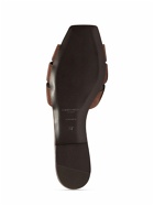 SAINT LAURENT 5mm Tribute Leather Flat Sandals