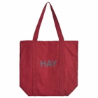 HAY Shopper Bag in Burgundy 