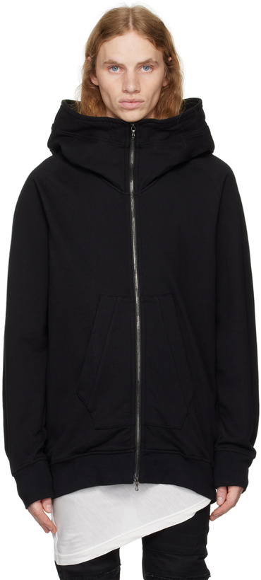 Photo: Julius Black Funnel Neck Hoodie