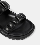 Dries Van Noten Fussbett leather sandals