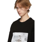 Julius Black Waffle Knit T-Shirt