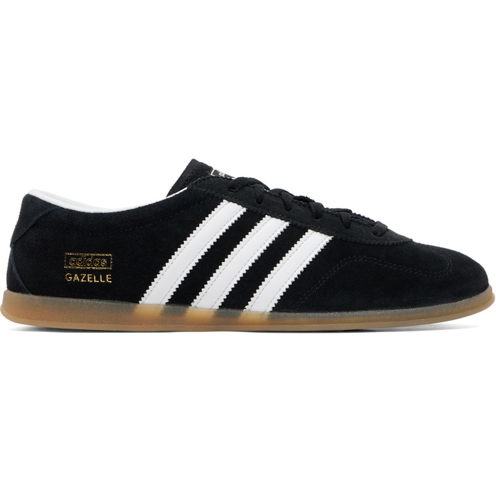 Photo: adidas Originals Black Gazelle Lo Pro Sneakers