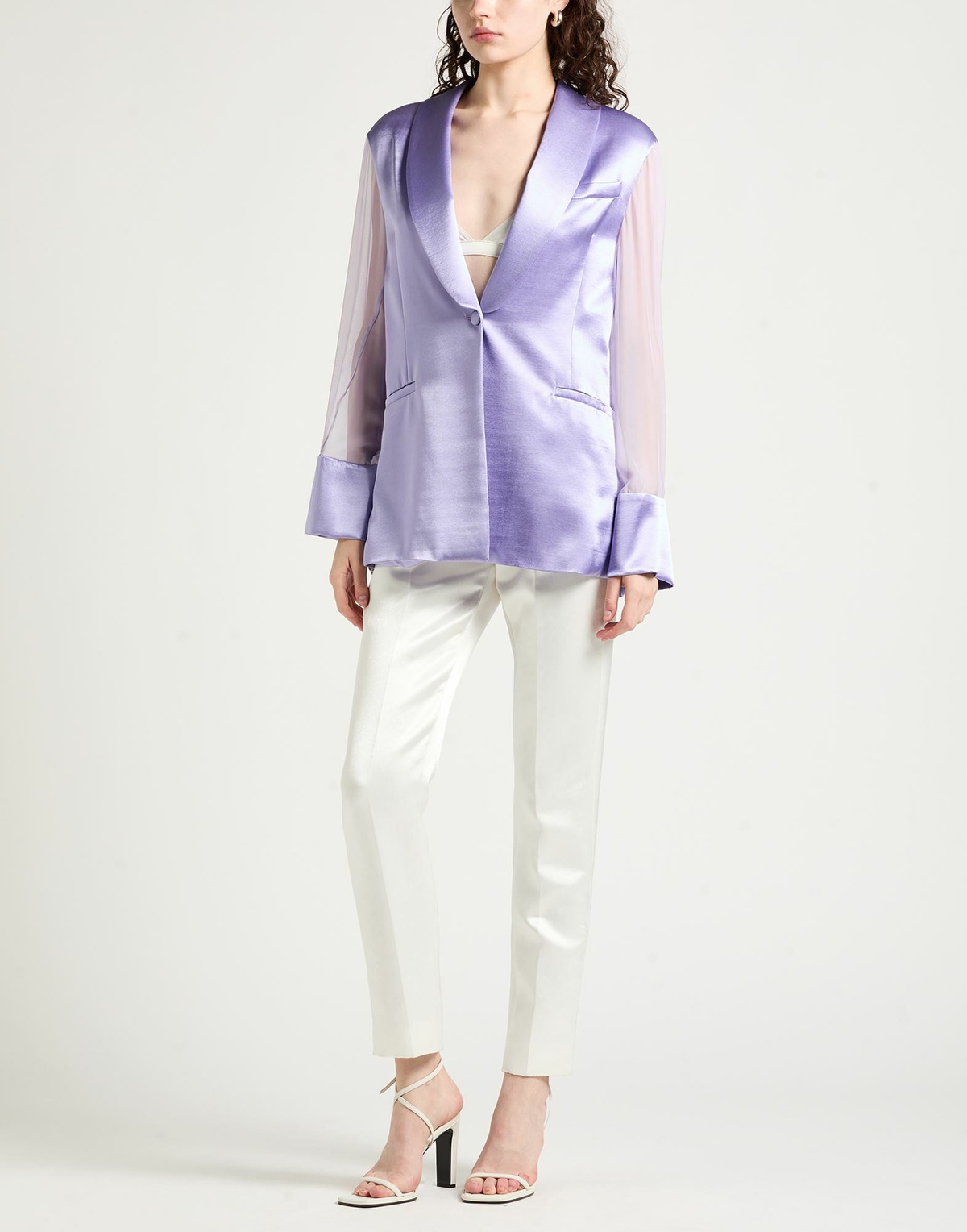Jijil Womens Blazer Lilac