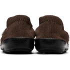 RESCHA SSENSE Exclusive Brown Jewel Slip-on Loafers