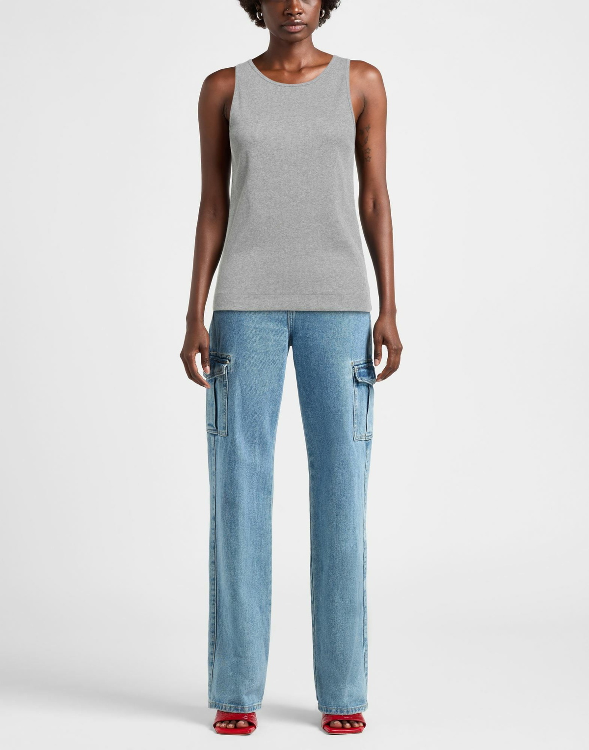 By Malene Birger Womens Tank top in Grey