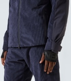 Bogner Cobe-D down-paneled ribbed-knit ski jacket