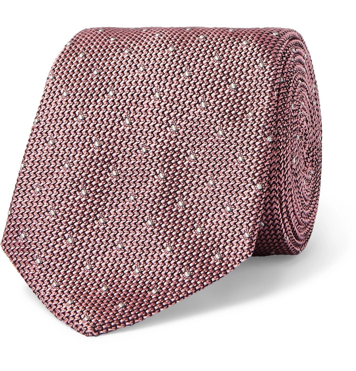 Photo: Richard James - 7.5cm Silk-Jacquard Tie - Purple