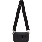 Valentino Black Valentino Garavani VLTN Messenger Bag