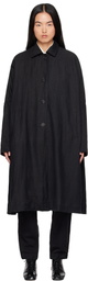 CASEY CASEY Black Atomless Coat