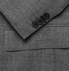 Hugo Boss - Grey Huge/Genius Slim-Fit Virgin Wool Suit - Gray