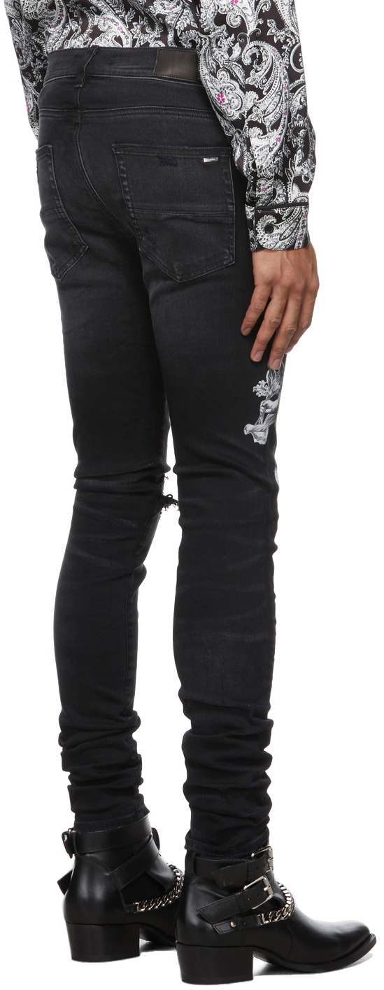 AMIRI Black Cherub Jeans Amiri