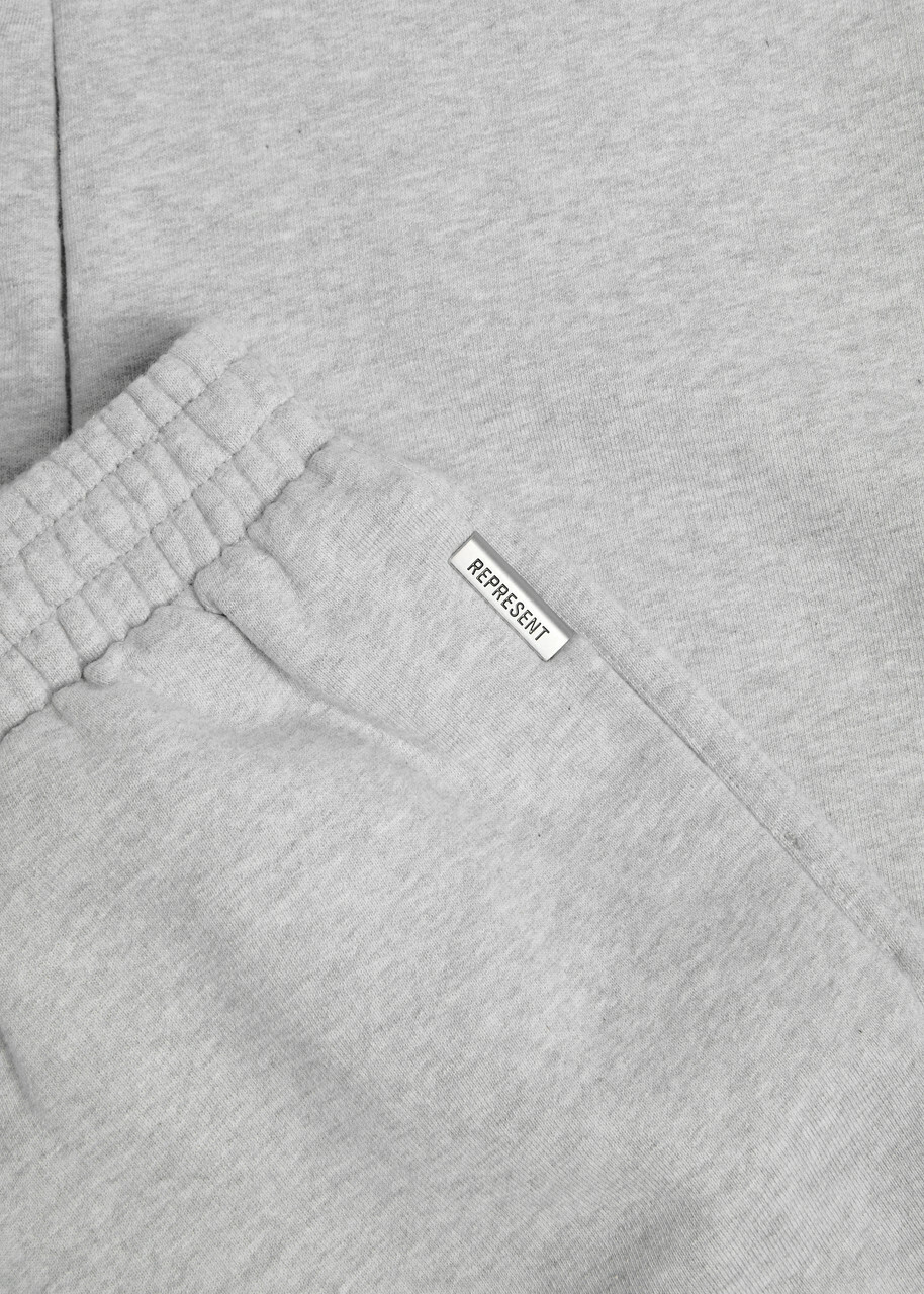 Represent Owners Club Logo-print Cotton Sweatpants Grey