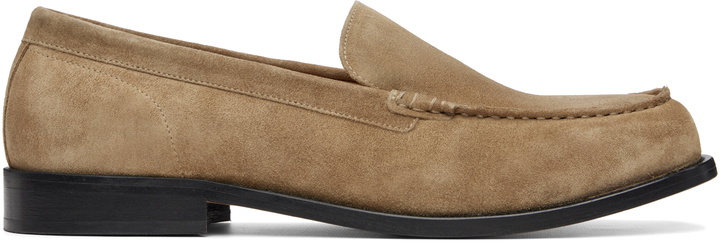 Photo: A.P.C. Beige Suede Loafers