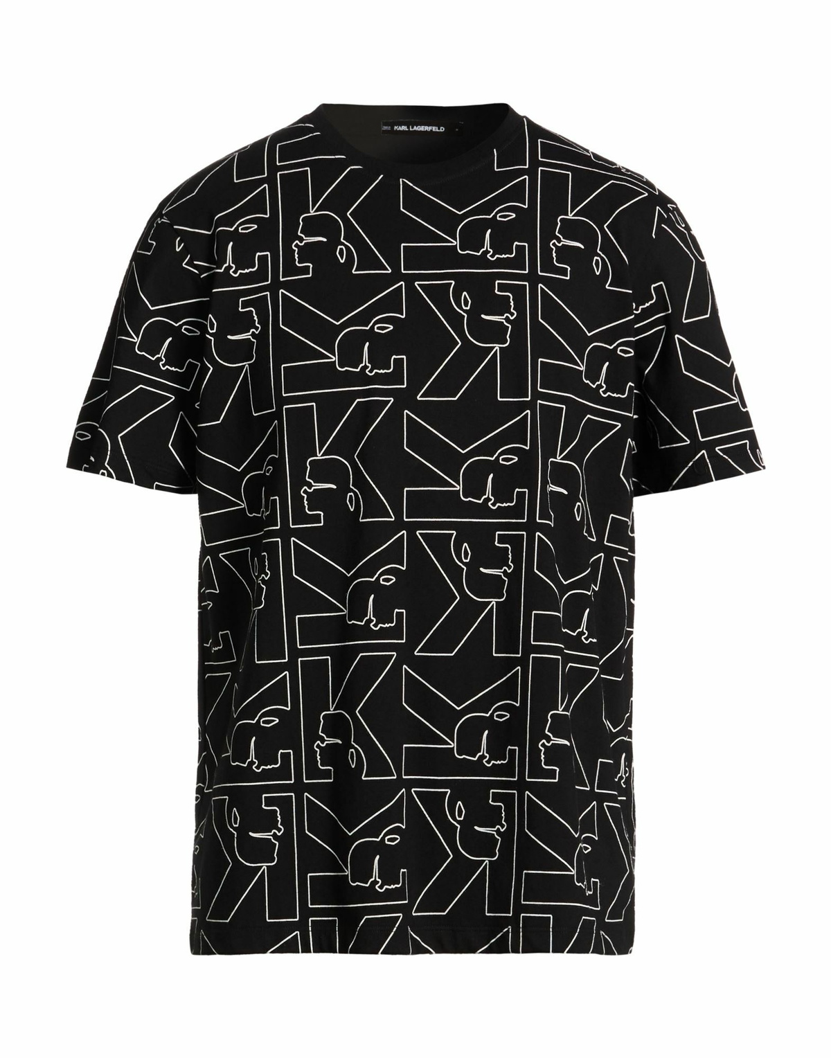 Karl Lagerfeld Mens T-shirt in Black