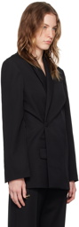 JACQUEMUS Black La Casa 'La veste Tibau' Blazer