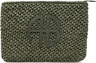 ANINE BING Green Rio Pouch