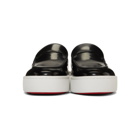 Christian Louboutin Black and White Paqueboat Loafers