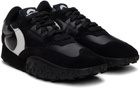 Marine Serre Black MS Rise Sneakers