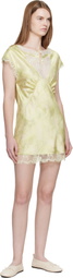 Collina Strada Yellow Waterlily Minidress