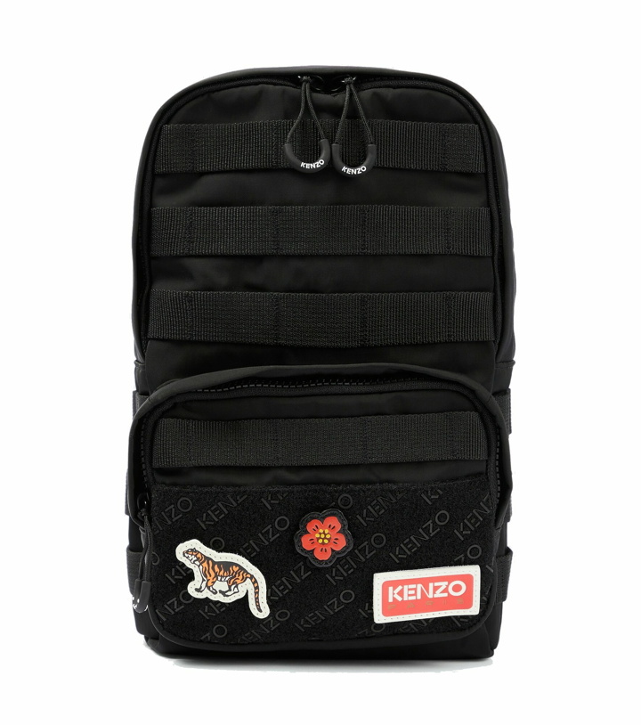 Photo: Kenzo - Appliquéd nylon backpack