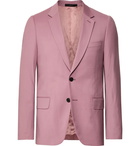 Paul Smith - Dusty-Pink A Suit To Travel In Soho Slim-Fit Wool Suit Jacket - Pink