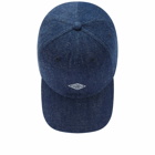 Danton Men's Denim Baseball Cap in Indigo