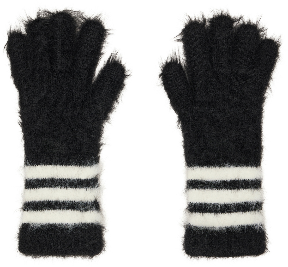 Y-3 Black Stripes Gloves