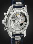 IWC Schaffhausen - Pilot's Automatic Chronograph 41mm Stainless Steel and Leather Watch, Ref. No. IW388101