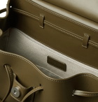 Mansur Gavriel - Leather Backpack - Men - Army green