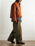 Acne Studios - Orst Crinkled Modal and Nylon-Blend Down Jacket - Orange