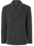 Barena - Double-Breasted Wool-Blend Blazer - Gray