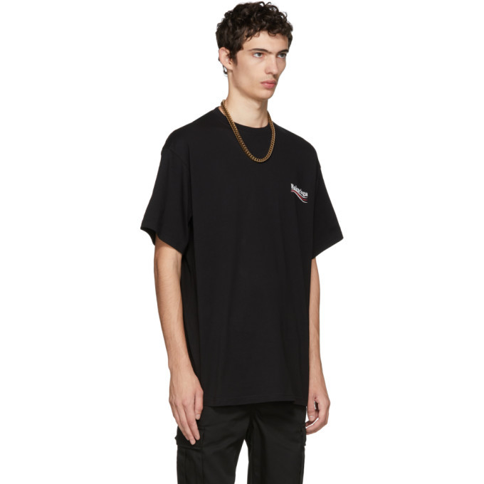 Balenciaga campaign logo tee online