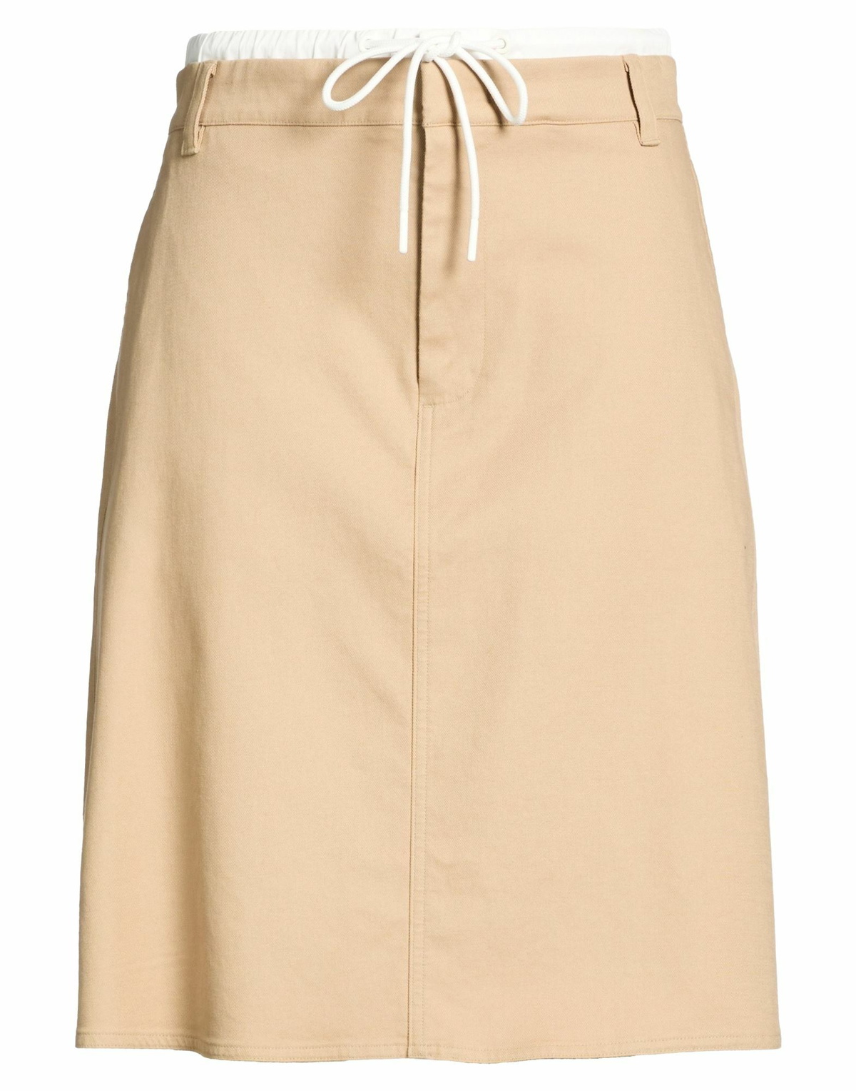 Vince. Womens Midi skirt Camel