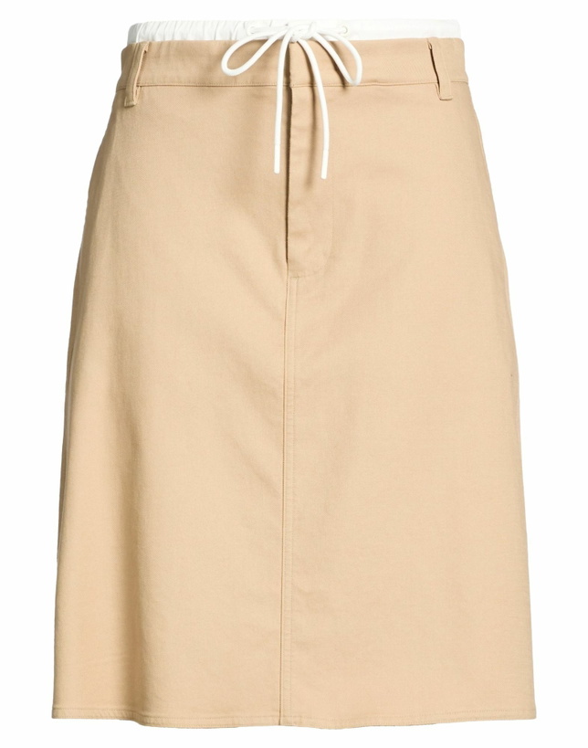Photo: Vince. Womens Midi skirt Camel