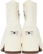 Converse White Chuck 70 De Luxe Heel High Top Sneakers