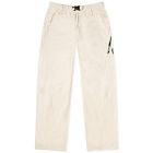 C.P. Company Men's Micro Reps Loose Utility Pants in Pistachio Shell